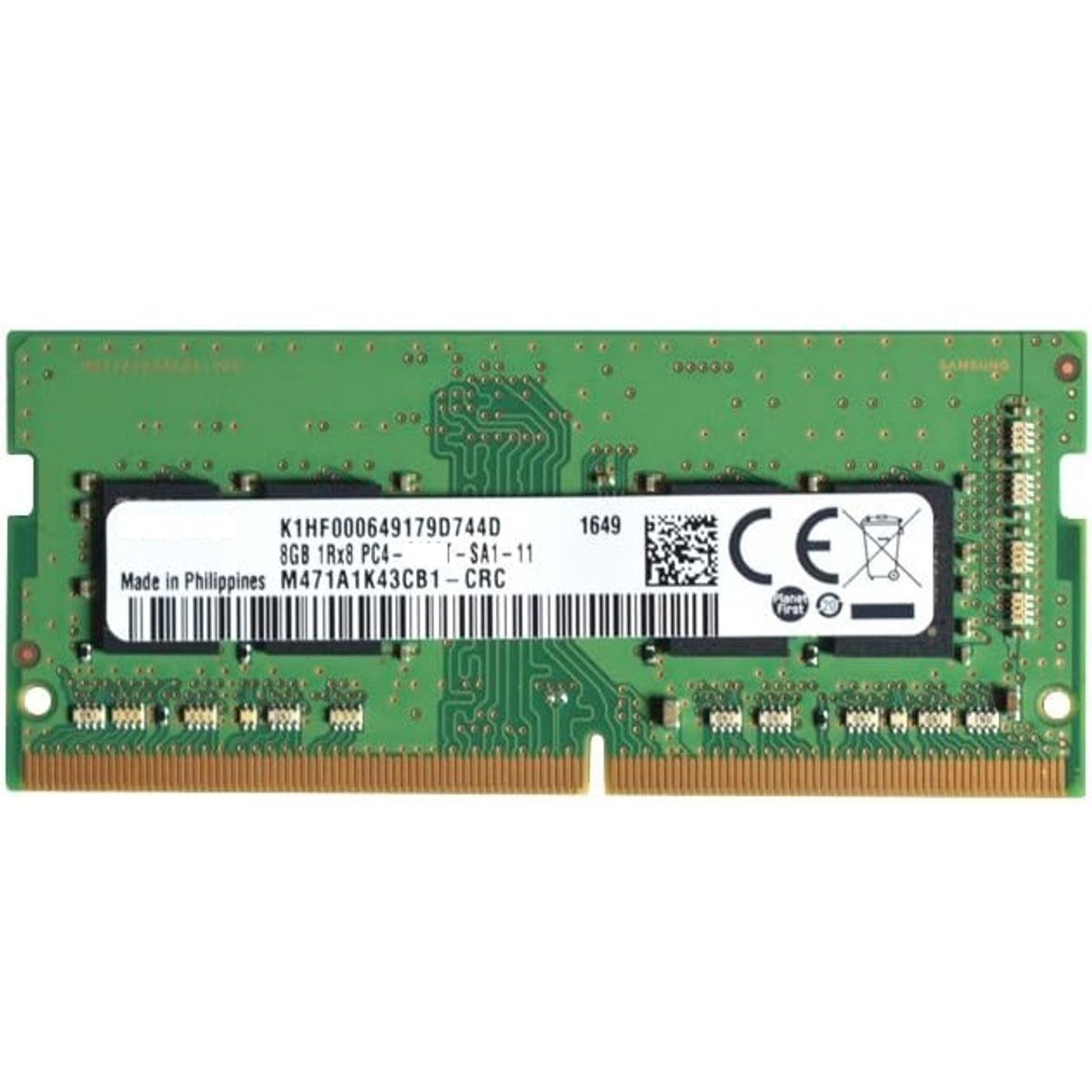 SAMSUNG - Memorias RAM Sodimm 8gb Ddr4 3200mhz Para Notebook