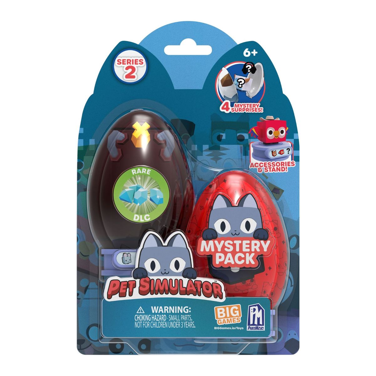 BOING TOYS - Pet Simulator Fig. X 2 S2 Surtido Sorpresa.