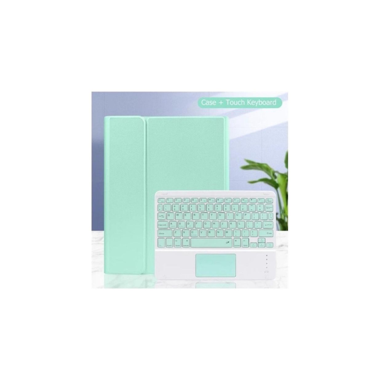 GENERICO - Funda Con Teclado Touchpad Ñ Para iPad 9.7 5ta/6ta Generación