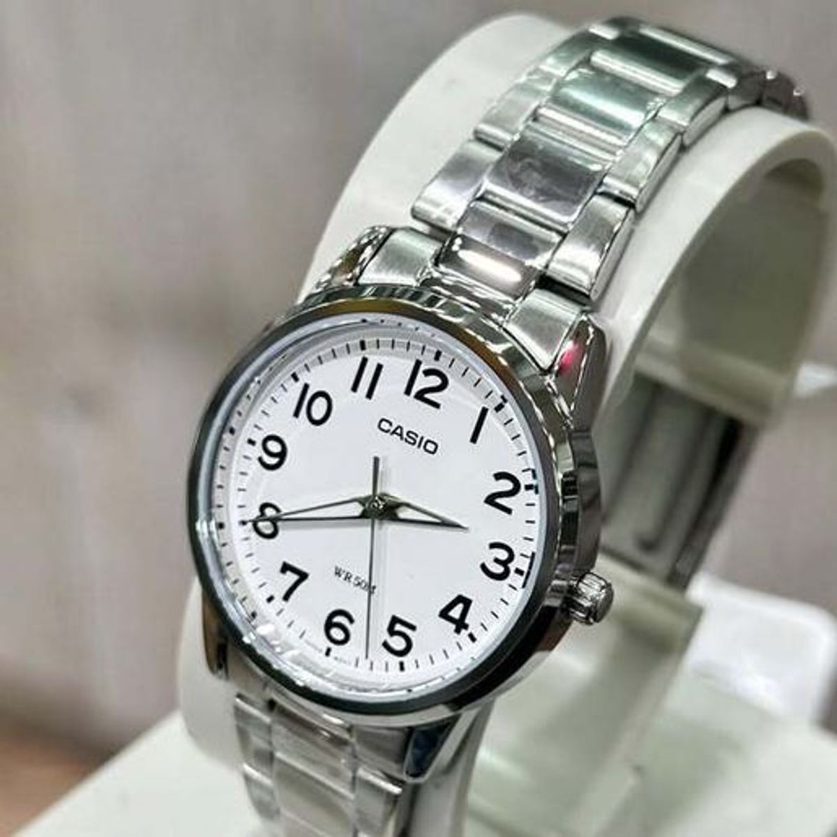 CASIO - reloj casio ltp1303d-7b mujer analgo metal wr50m