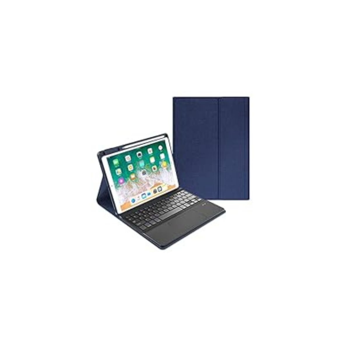 GENERICO - Funda Con Teclado Touchpad Ñ Para iPad 9.7 5ta/6ta Generación