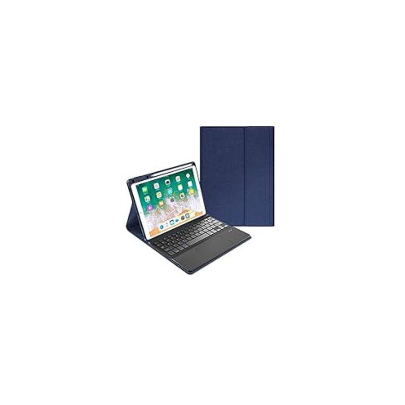GENERICO - Funda Con Teclado Touchpad Ñ Para iPad 9.7 5ta/6ta Generación
