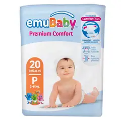 EMUBABY - Pañal Comfort P 20
