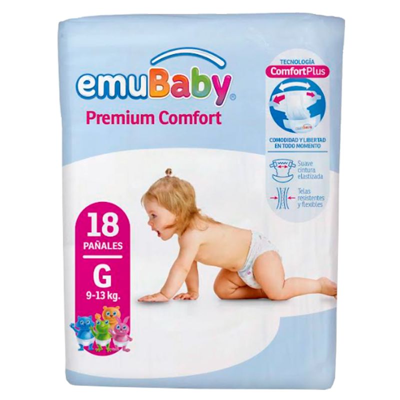 EMUBABY - Pañal Emubaby Comfort G 18