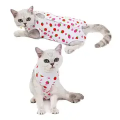 MARBEN PETS - Faja Body Post Operatorios Para Perro Gato Chaleco Rojo