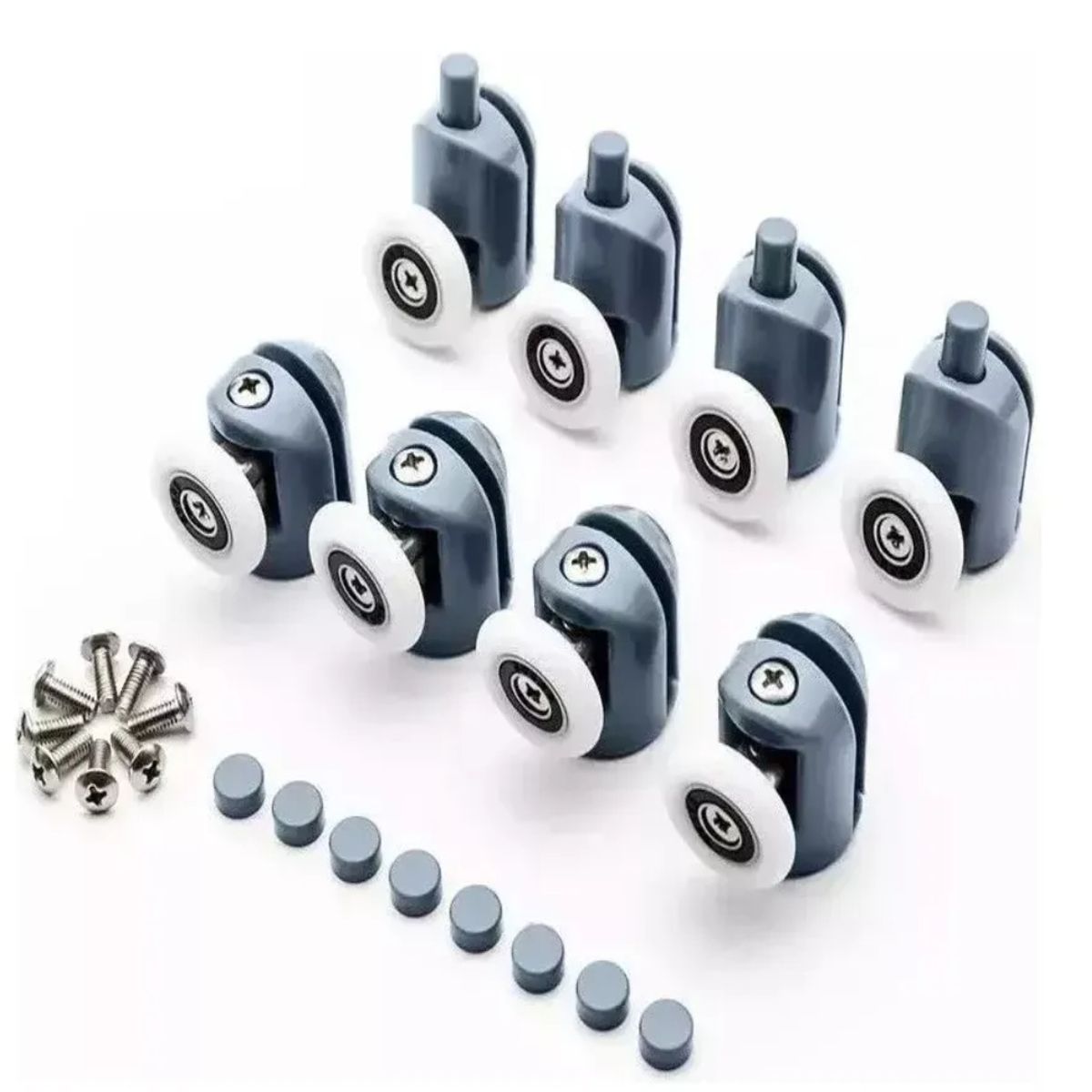 GENERICO - Ruedas Para Cabinas De Ducha 8 Ruedas