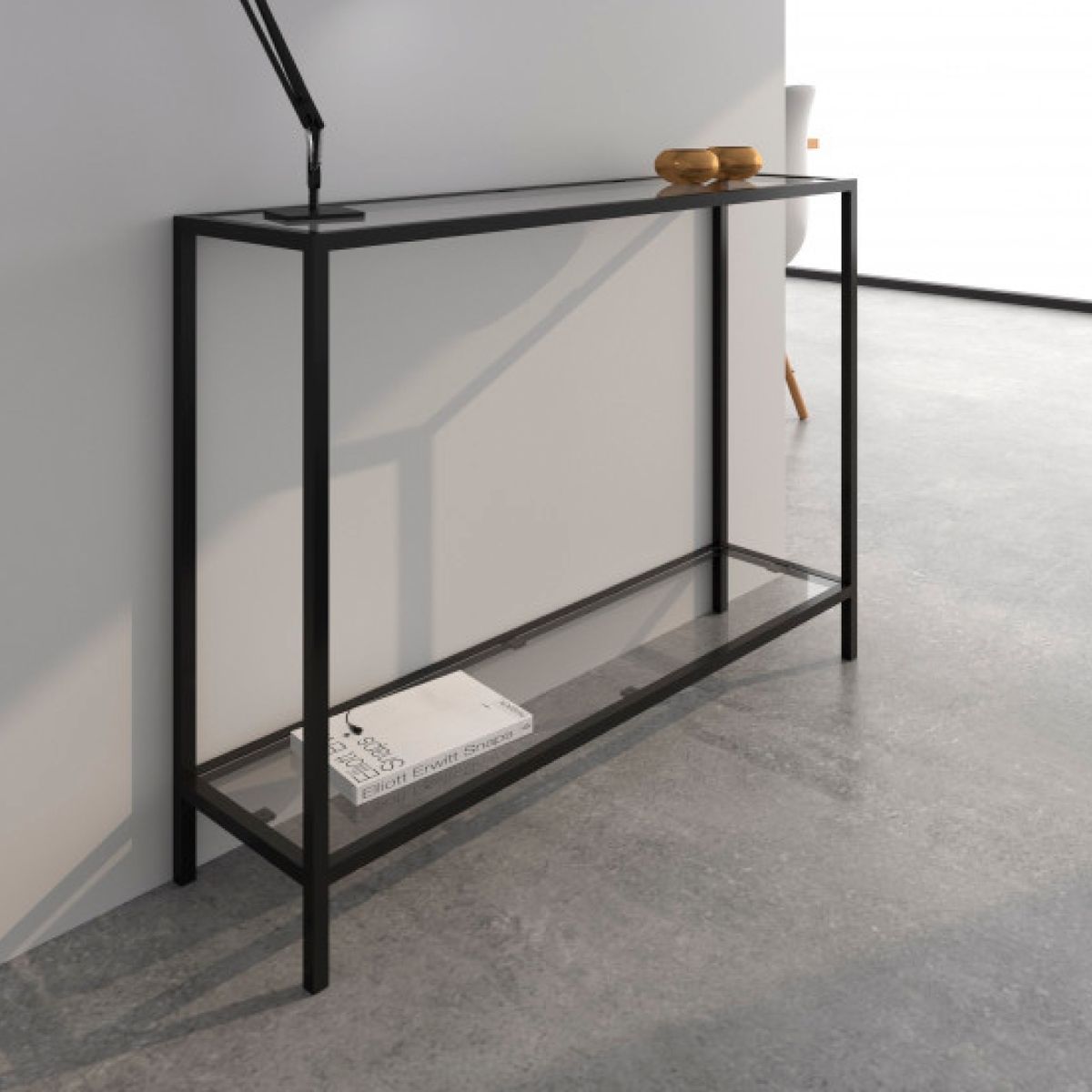 HABITA2 CHILE - ARRIMO DE VIDRIO MINIMALISTA 120X75X40