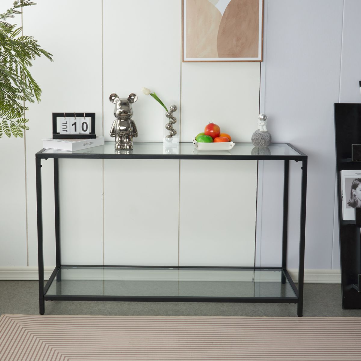 HABITA2 CHILE - ARRIMO DE VIDRIO MINIMALISTA 120X75X40