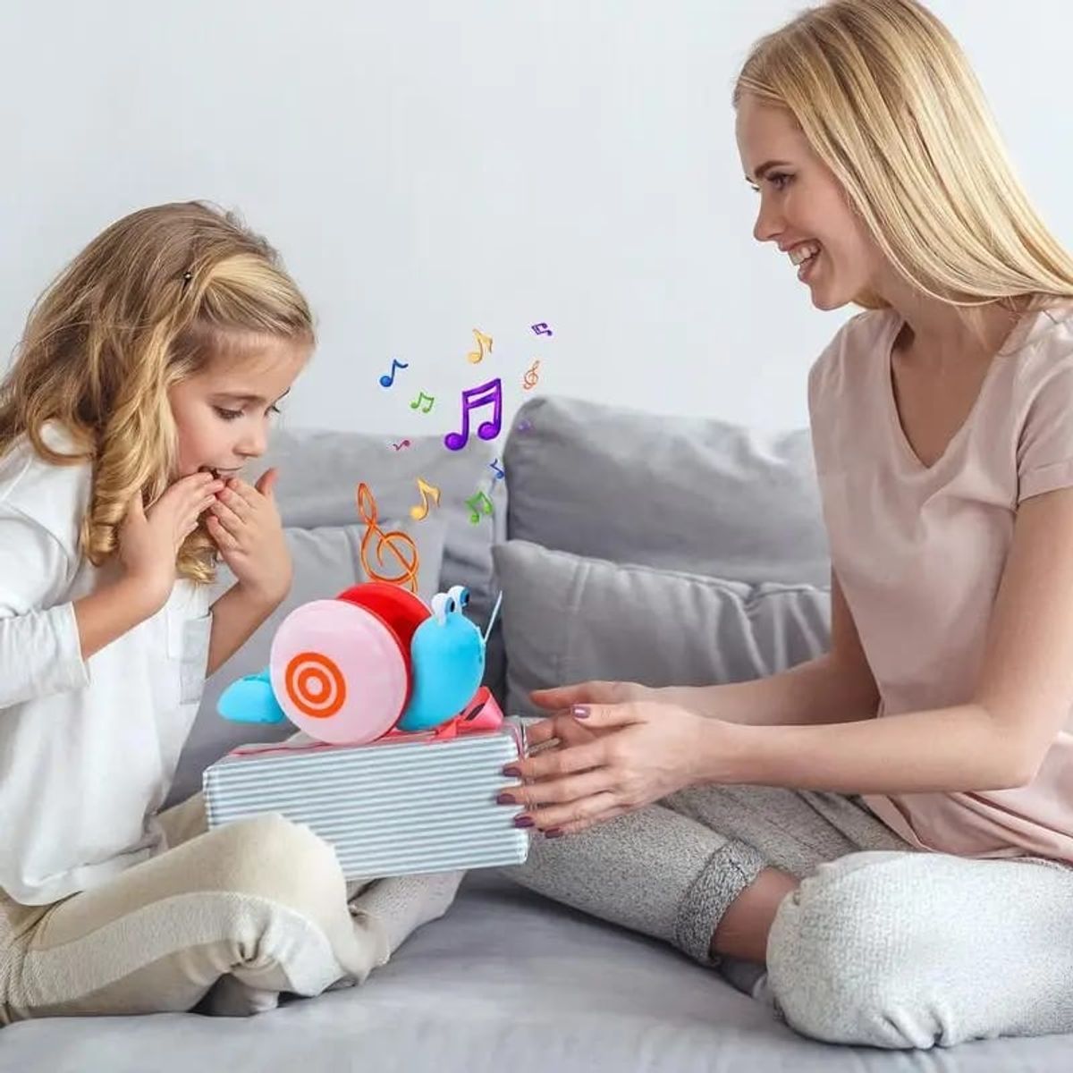 GEN - Juguete Interactivo Caracol Led