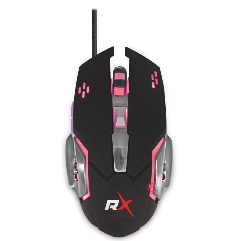 REPTILEX - Mouse Gamer Pc Usb 3200dpi Retroiluminado - Ps