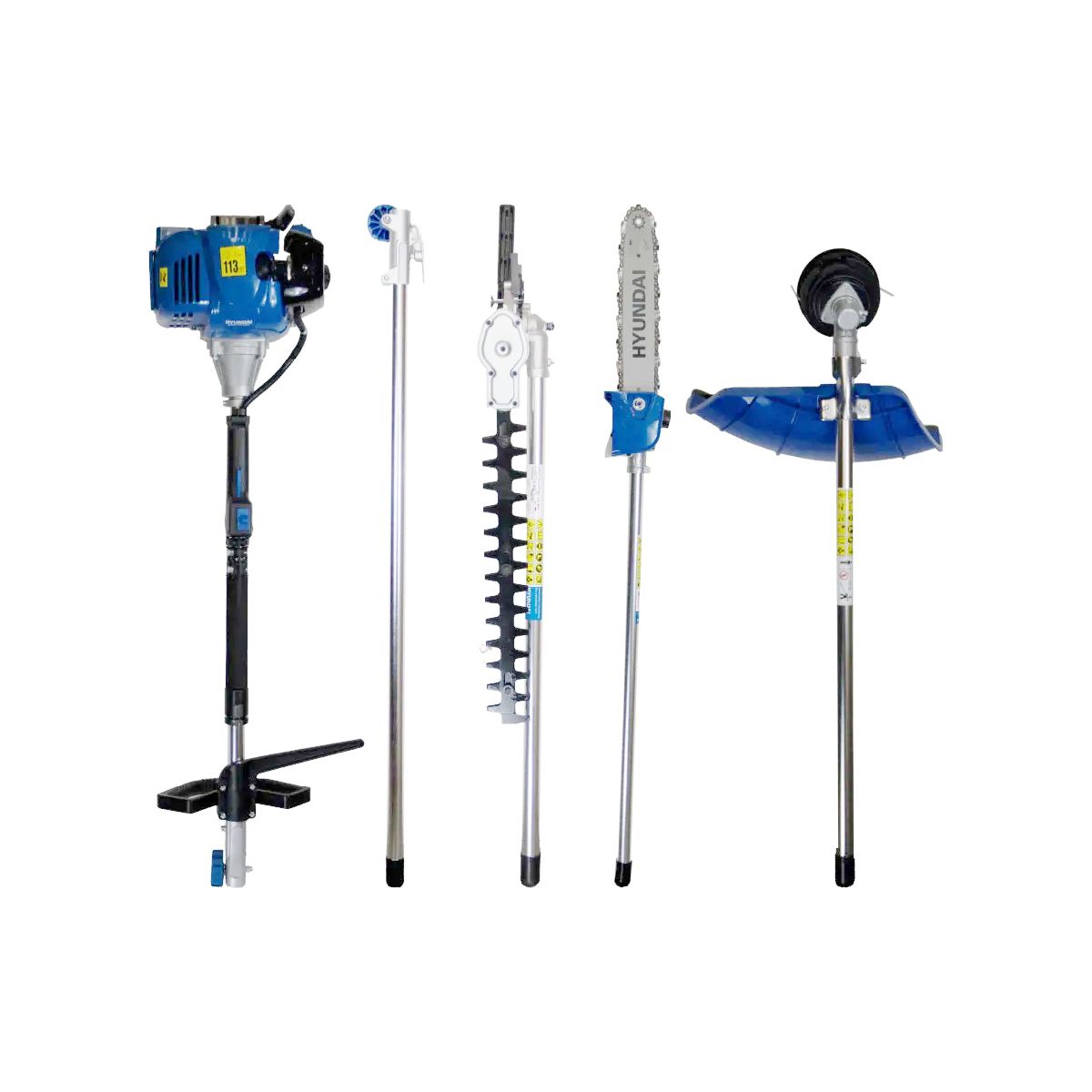 HYUNDAI - Máquina Multifuncional 5 En 1 33cc - Motor 2t