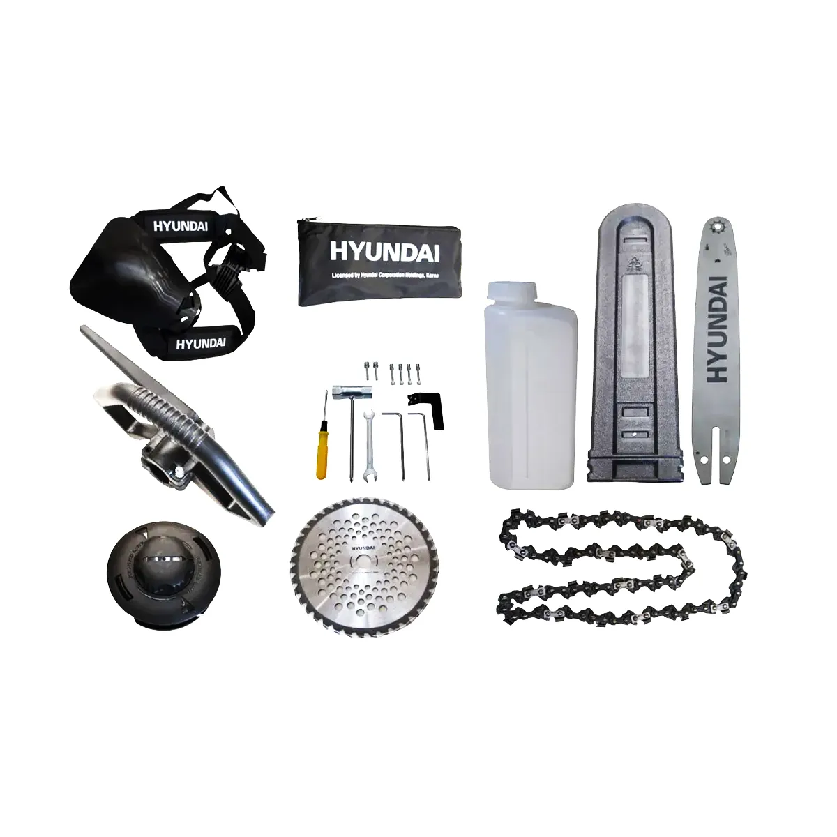 HYUNDAI - Máquina Multifuncional 5 En 1 33cc - Motor 2t