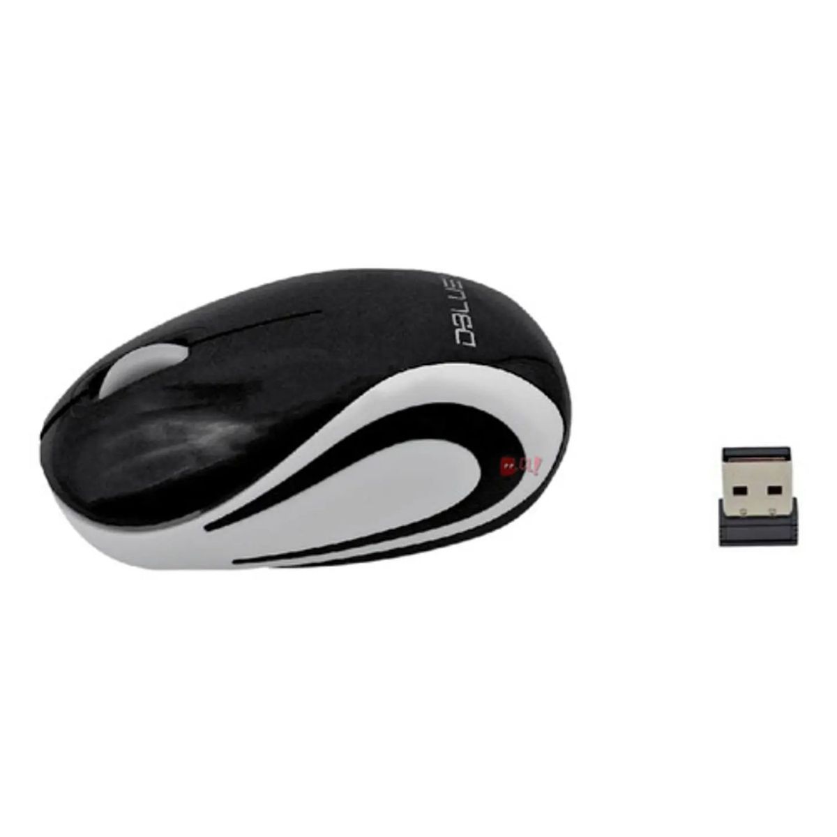 DBLUE - Mouse Inalámbrico Óptico Color Negro - Ps