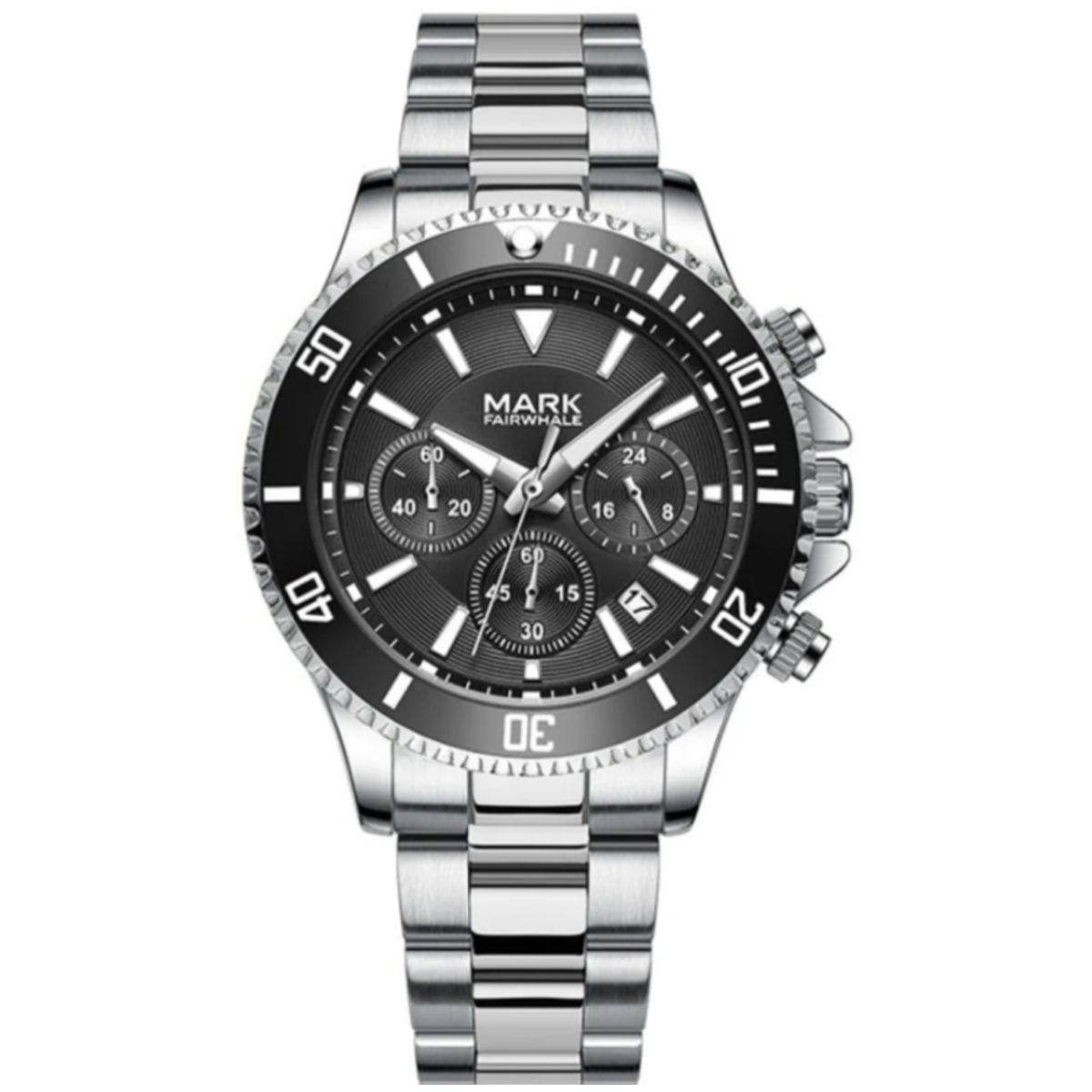 ARTIHOGAR - Reloj Submariner Cronografo Mark Fairwhale Cristal De Zafiro