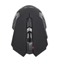 DBLUE - Mouse Óptico Inalámbrico Diseño Color Negro - Ps