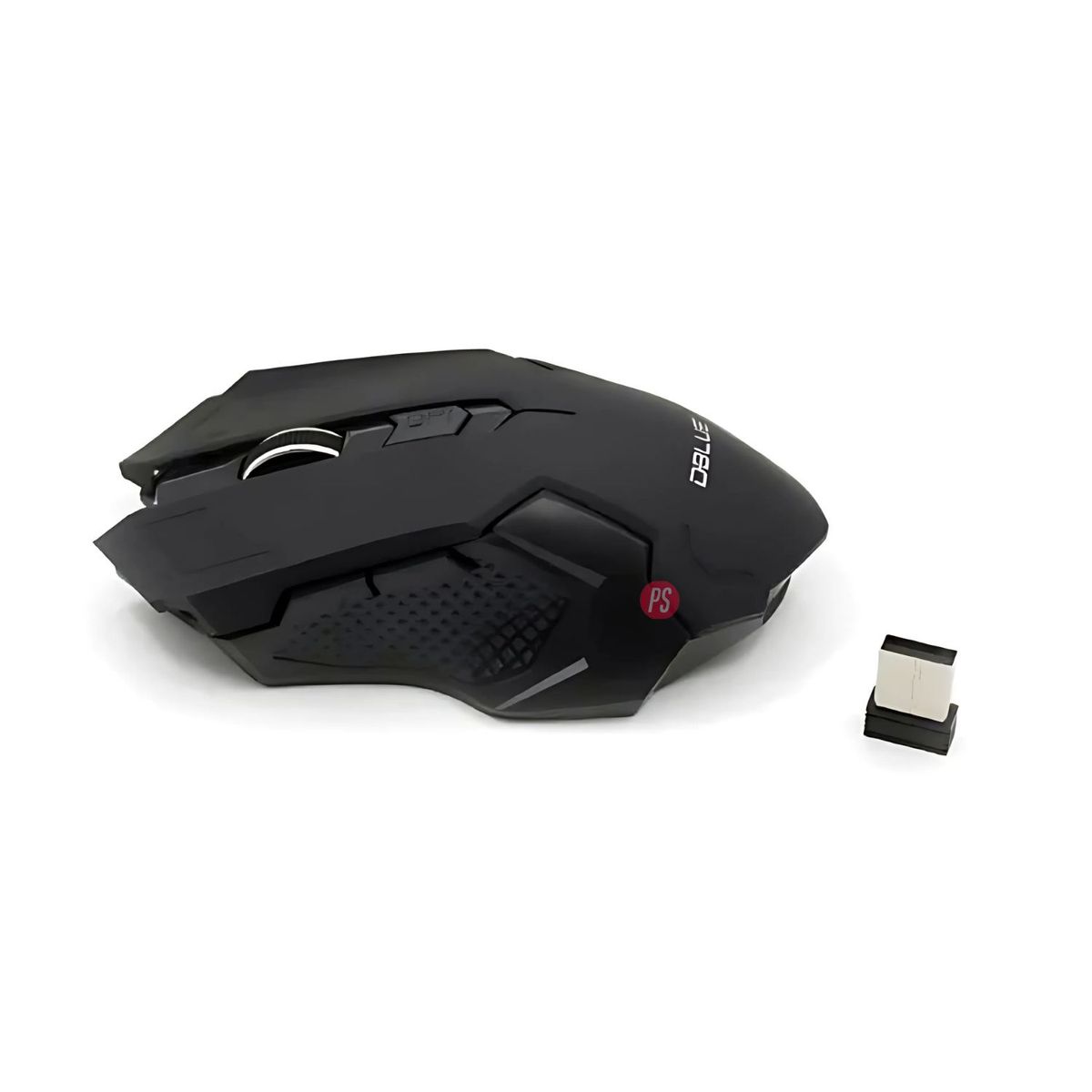 DBLUE - Mouse Óptico Inalámbrico Diseño Color Negro - Ps