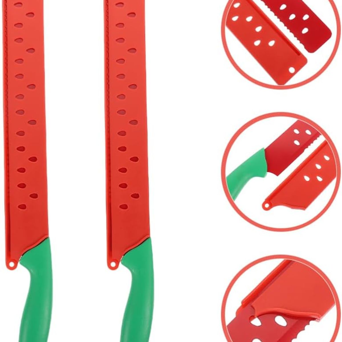 GENERICO - Cuchillo Para Zapallo Sandia Melón Y Pan Culinary Fresh Verde