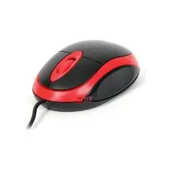 DBLUE - Mouse Óptico Con Conexión Usb Color Rojo - Ps