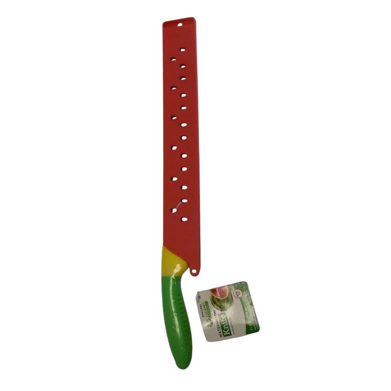 GENERICO - Cuchillo Para Zapallo Sandia Melón Y Pan Culinary Fresh Amarillo