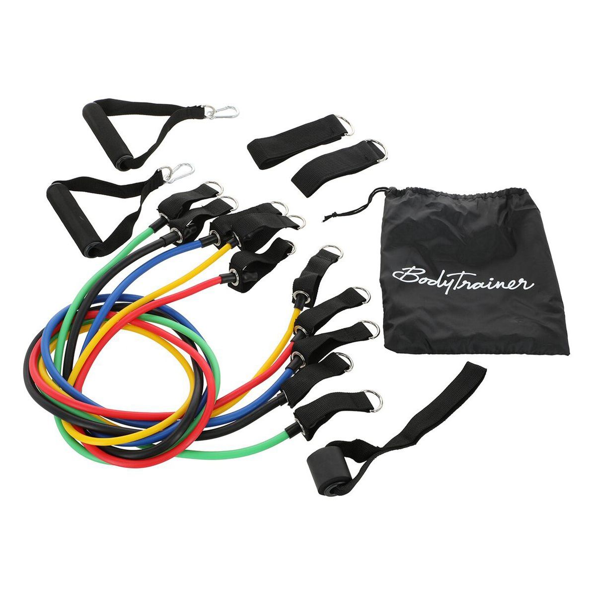 BODYTRAINER - Set Cuerdas Elásticas Fitness N13