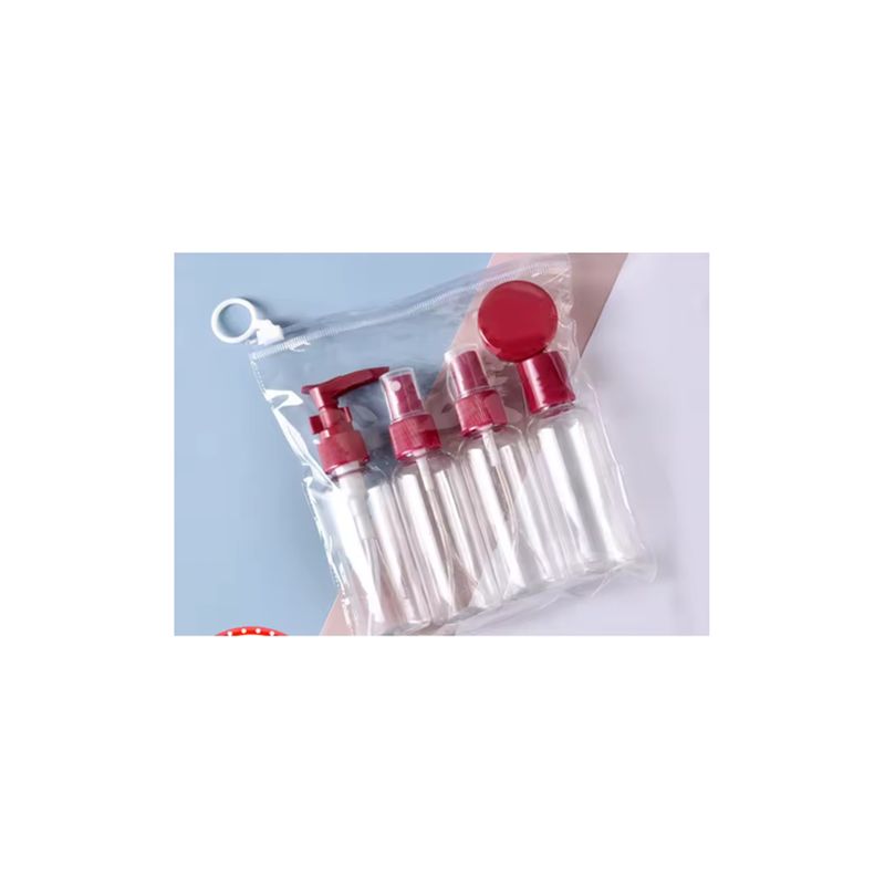 GENERICO - Kit De Viaje Portátil Botella De Vacío Dispensador Líquidos