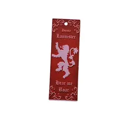 GENERICO - Marcapáginas - Juego de Tronos - Casa Lannister