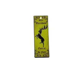 GENERICO - Marcapáginas - Juego de Tronos - Casa Baratheon