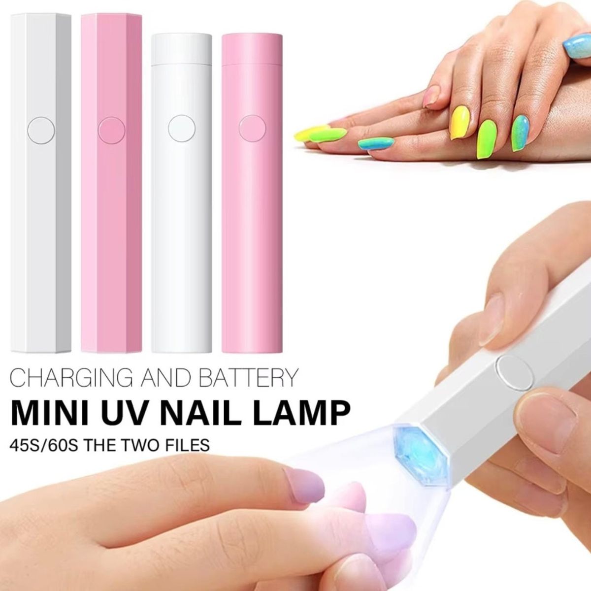 GEN - Mini Lampara Led Uv Para Uñas