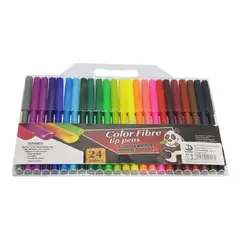 GENERICO - Plumón Escolar - Lápiz Scripto Dunamis 24 Colores