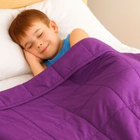 Manta De Gravedad niños Violeta 2,3 kg 122x92 cm Manta de peso