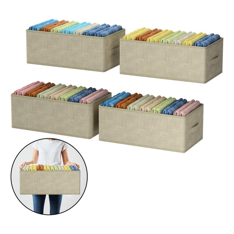 GENERICO - Cajas Plegables de Almacenamiento para Ropa y Accesorios