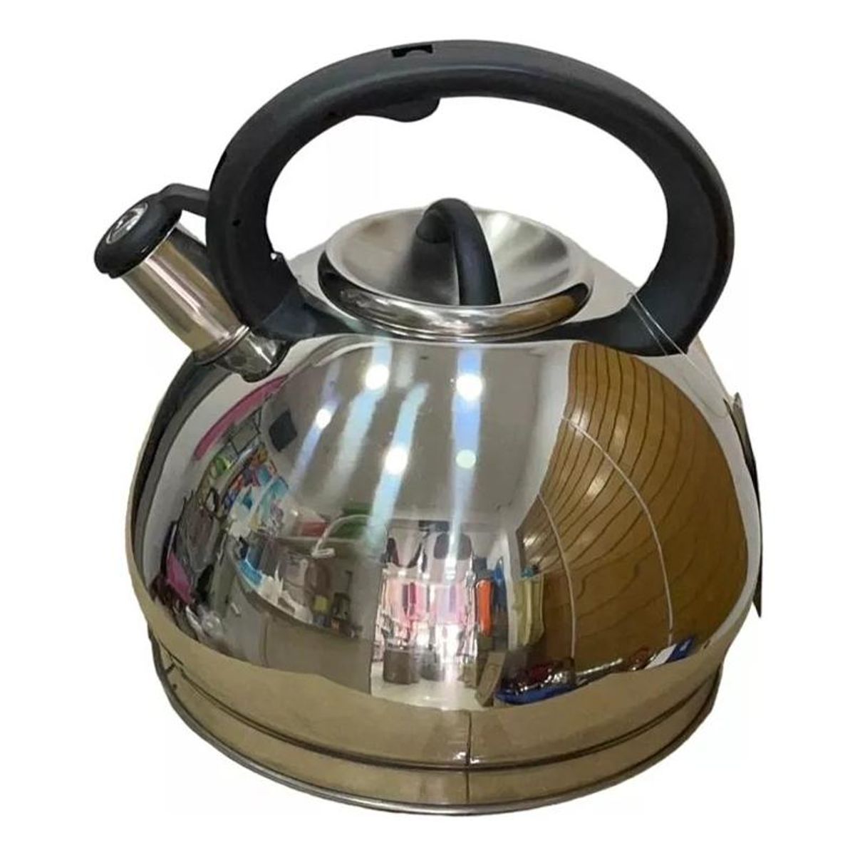 GENERICO - Tetera Premium 5L de Acero Inoxidable con Silbido Elegante