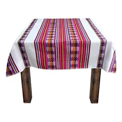 GENERICO - Manta Decorativa Andina para Mesa y Sofá de Aguayo