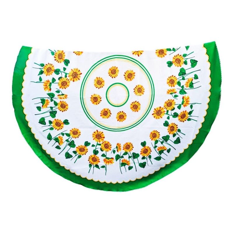GENERICO - Mantel Elegante de Tela Redonda 18m para Decorar Mesas