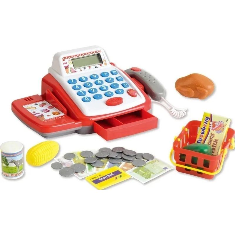 GENERICO - Caja Registradora de Juguete con Sonido y Accesorios