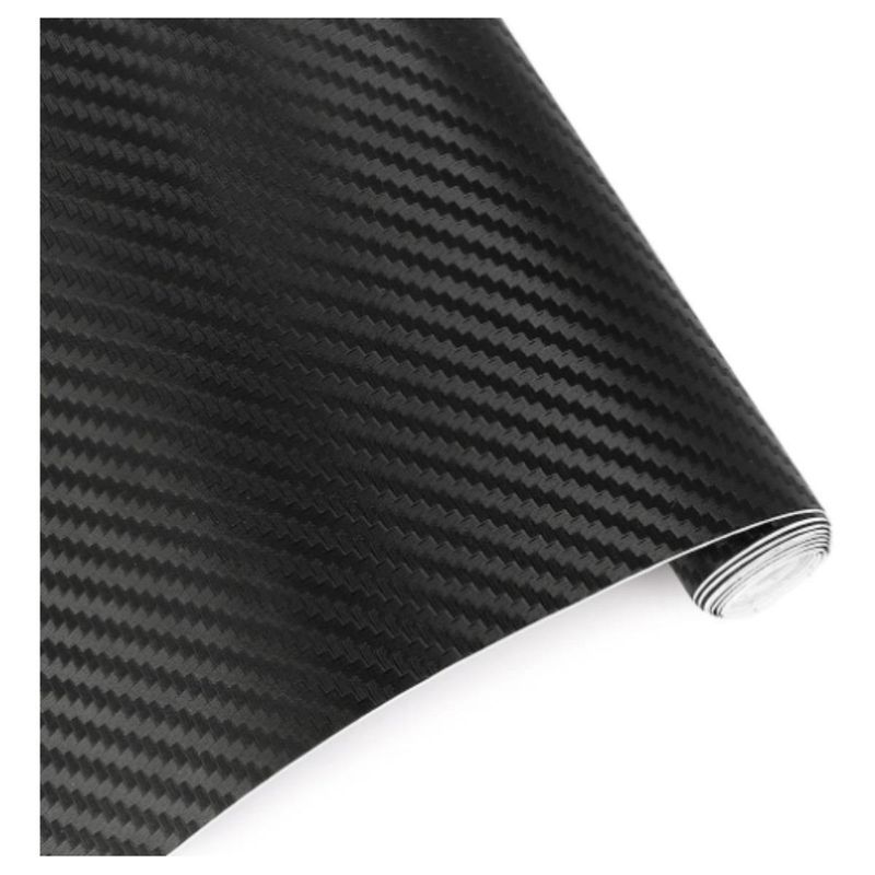 GENERICO - Vinilo Adhesivo 3D de Fibra de Carbono para Autos 61cm x 5m