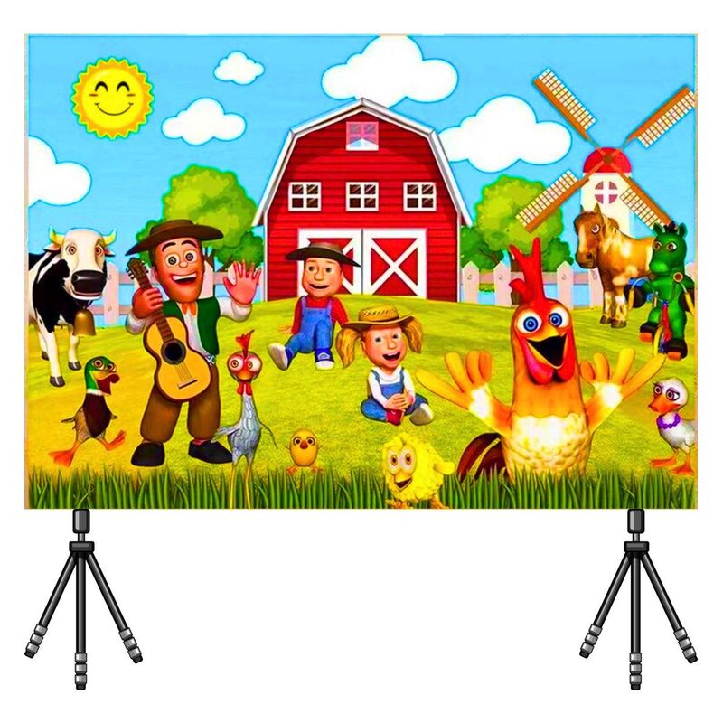 GENERICO - Fondo Decorativo 100x150 cm La Granja de Zenón