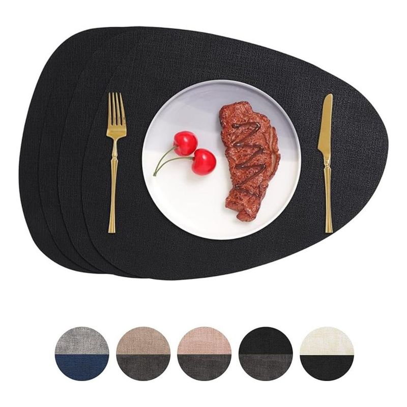 GENERICO - Set de 4 Individuales Reversibles Antimanchas y Impermeables
