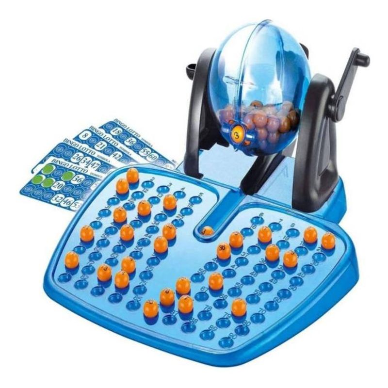 GENERICO - Diversión de Bingo en Casa Juego Completo con Tombola