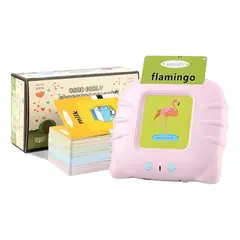 GENERICO - Tarjetas de Aprendizaje en Español con 224 Palabras Rosa