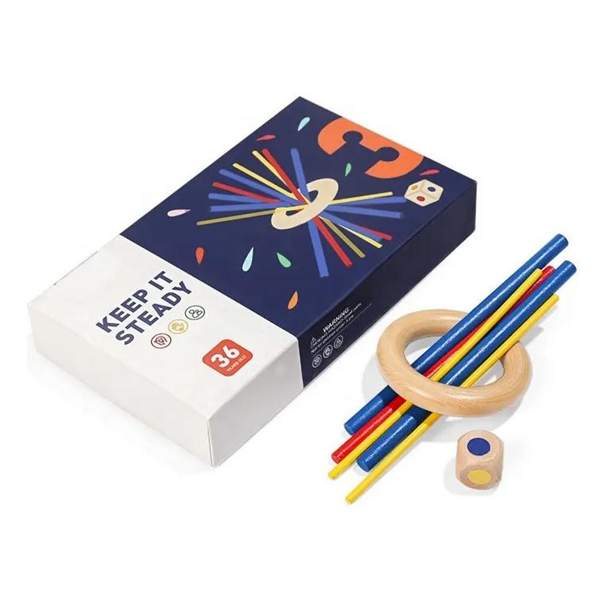 GENERICO - Juego de Habilidad con Palitos de Equilibrio para Niños