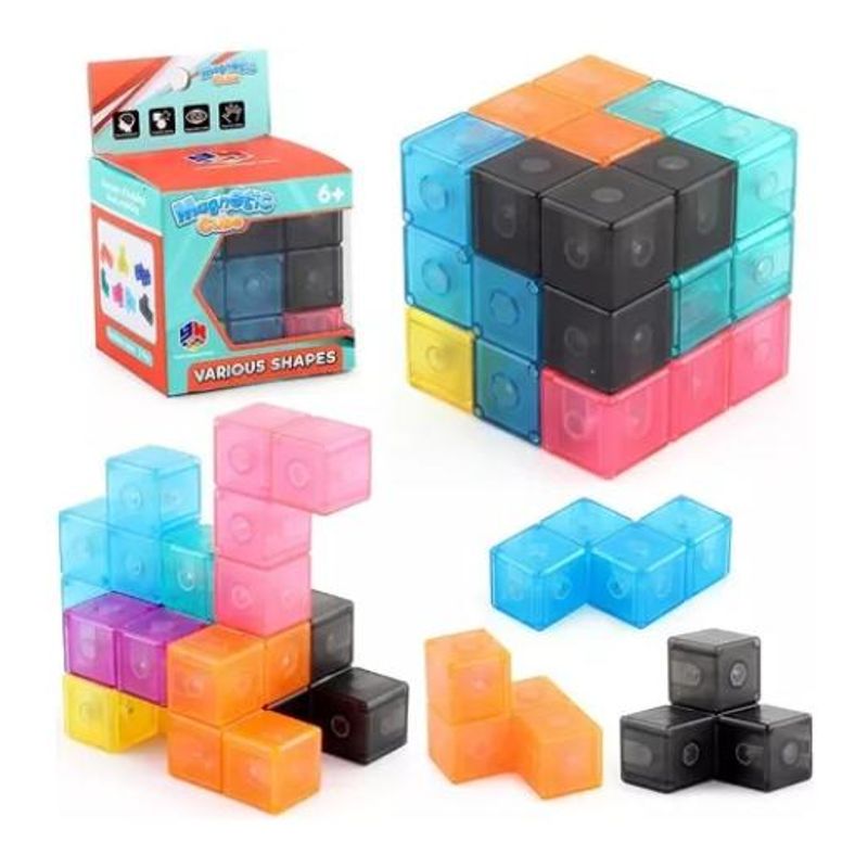 GENERICO - Cubo Magnético Soma Juguete Creativo para Todas las Edades