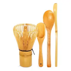 GENERICO - Juego de Utensilios de Bambú para Té Matcha Ceremonial