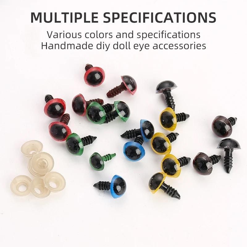 GENERICO - Kit de Ojitos de Seguridad para Amigurumis 300 Piezas