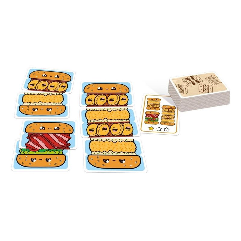 GENERICO - Divertido Juego de Cartas de Comida Rápida para Grupos