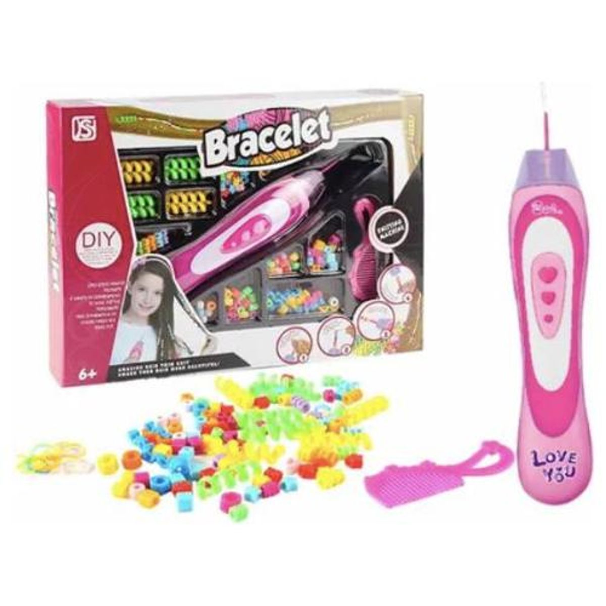 GENERICO - Trenzador de Pelo Rápido para Niñas Diversión y Estilo