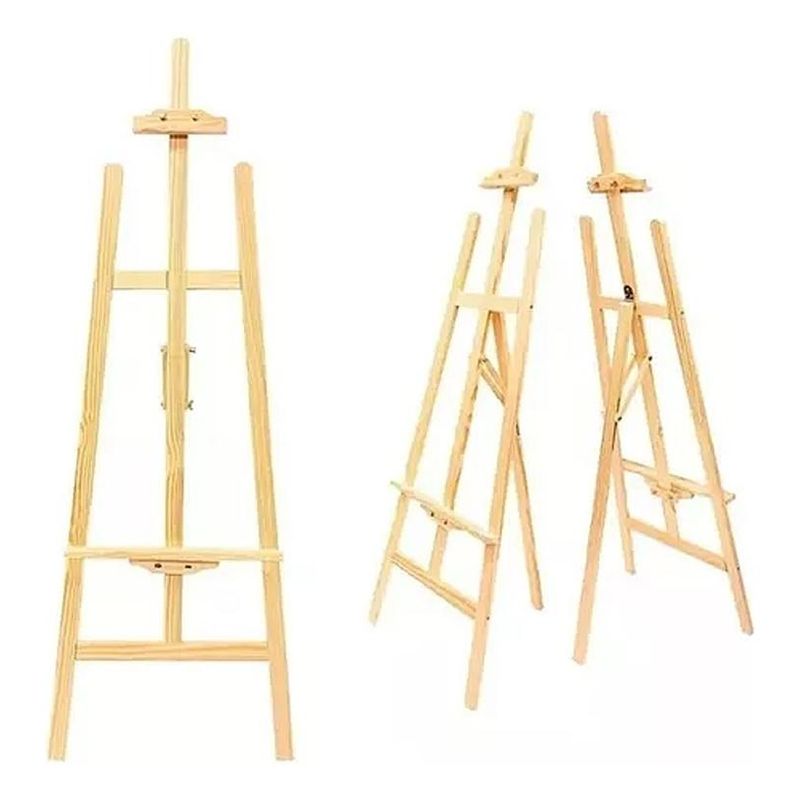 GENERICO - Atril de Pintura de Madera Ajustable 120cm para Artistas