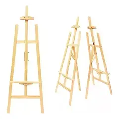 GENERICO - Atril de Pintura de Madera Ajustable 120cm para Artistas