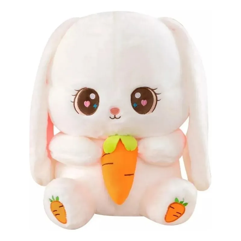 GENERICO - Conejo Peluche Grande de 45cm suave y hipoalergénico