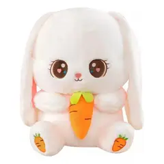 GENERICO - Conejo Peluche Grande de 45cm suave y hipoalergénico